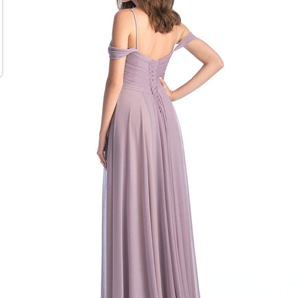 Chiffon Off Shoulder Bridesmaid Dresses Women Long